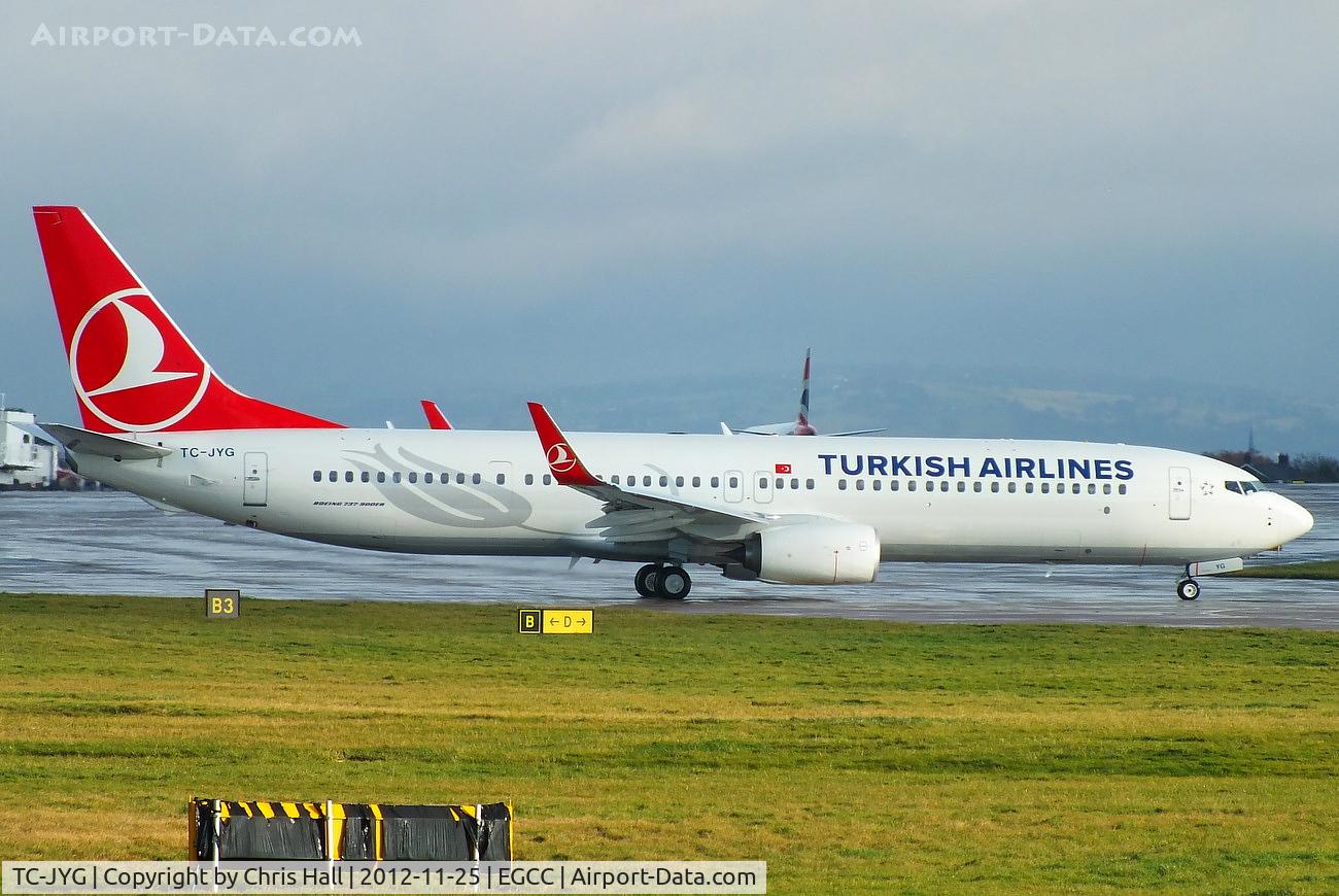 TC-JYG, 2012 Boeing 737-9F2/ER C/N 40983, Turkish Airlines