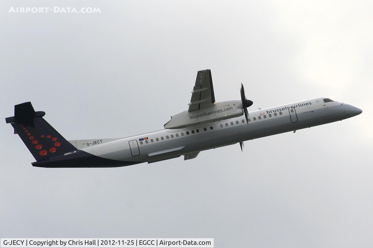 G-JECY, 2007 De Havilland Canada DHC-8-402Q Dash 8 C/N 4157, Brussels Airlines