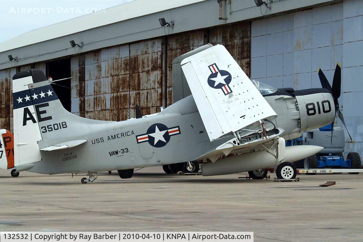 132532, Douglas A-1G Skyraider C/N 8927, Douglas EA-1F Skyraider [8927] Pensacola NAS~N 10/04/2010