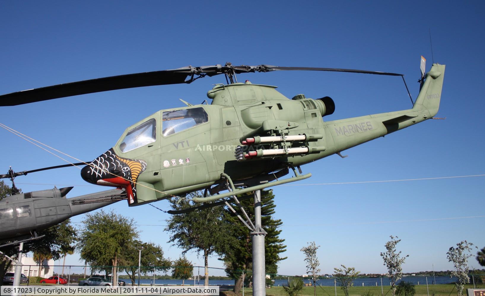 68-17023, 1968 Bell AH-1G Cobra C/N 20751, Cobra in Cocoa FL Veterans Park