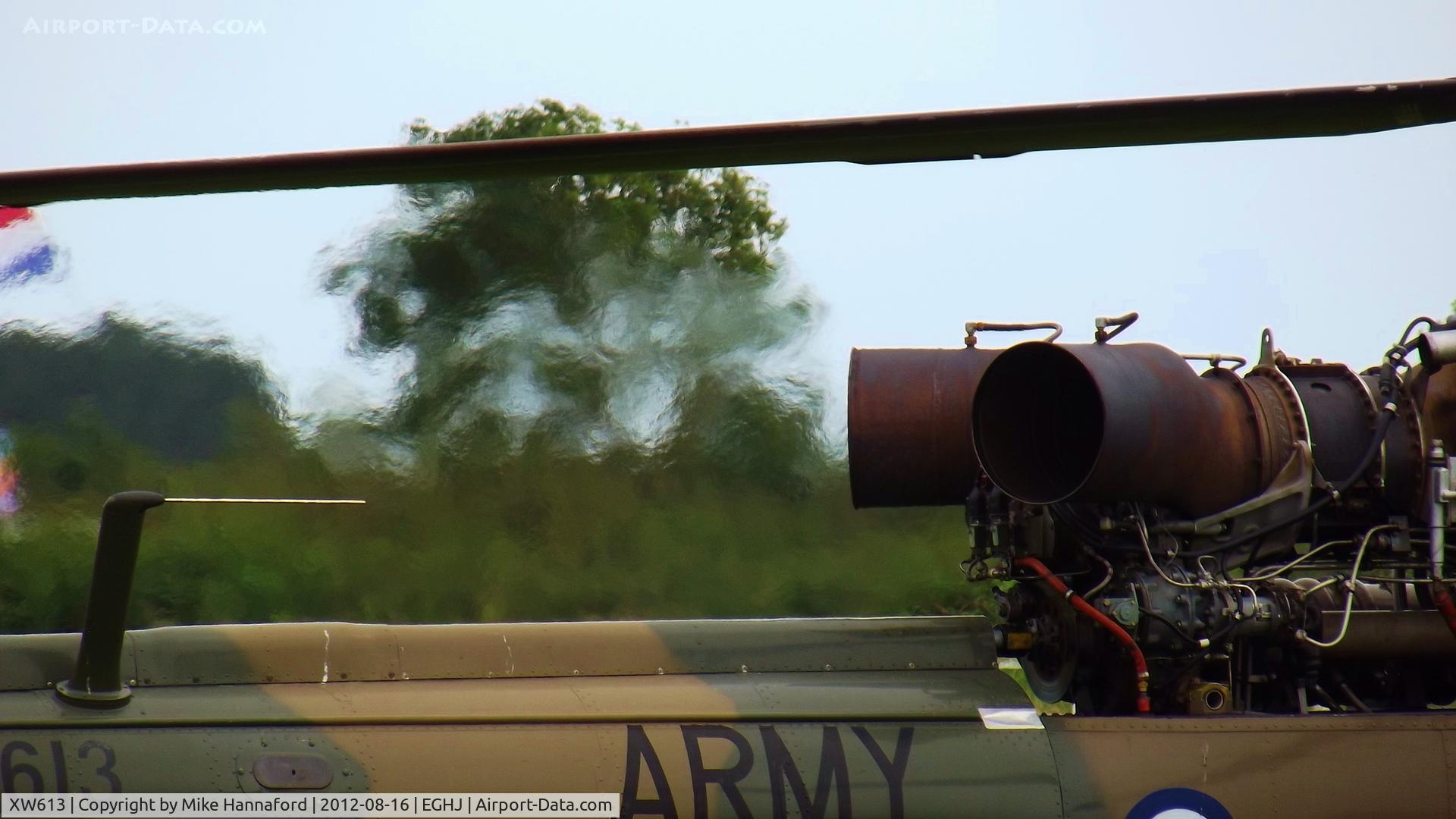 XW613, Westland Scout AH.1 C/N F9741, Engine start