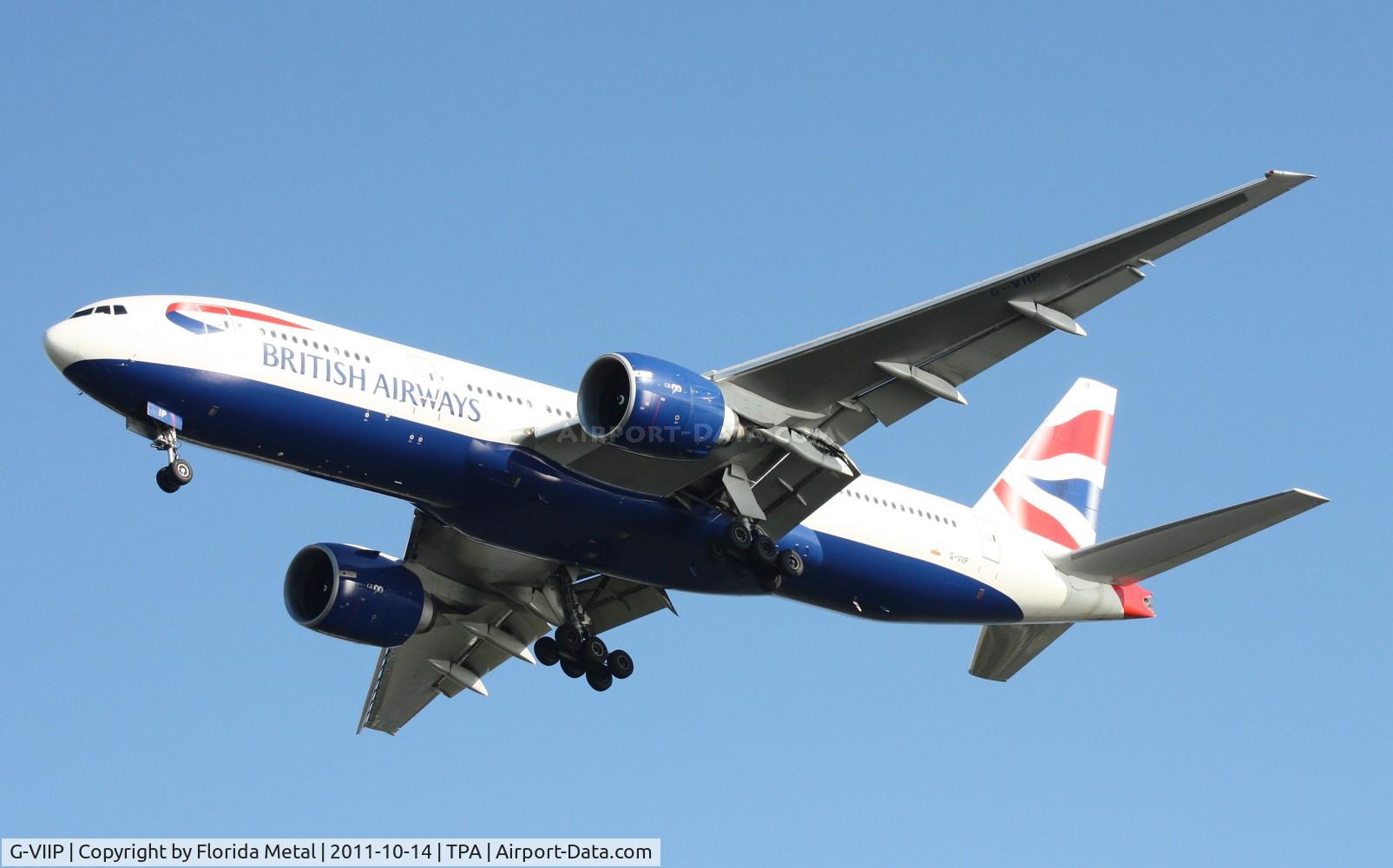 G-VIIP, 1999 Boeing 777-236 C/N 29321, British 777-200