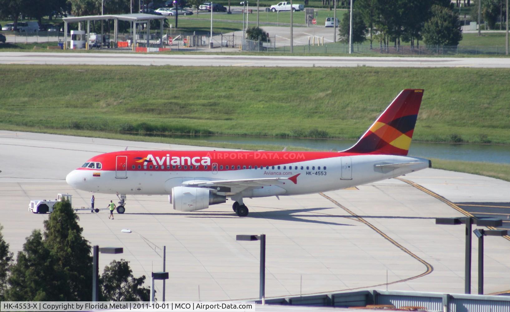 HK-4553-X, 2008 Airbus A319-115LR C/N 3467, Avianca A319