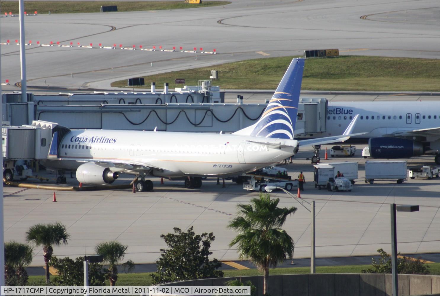 HP-1717CMP, 2011 Boeing 737-8V3 C/N 40665, Copa 737-800
