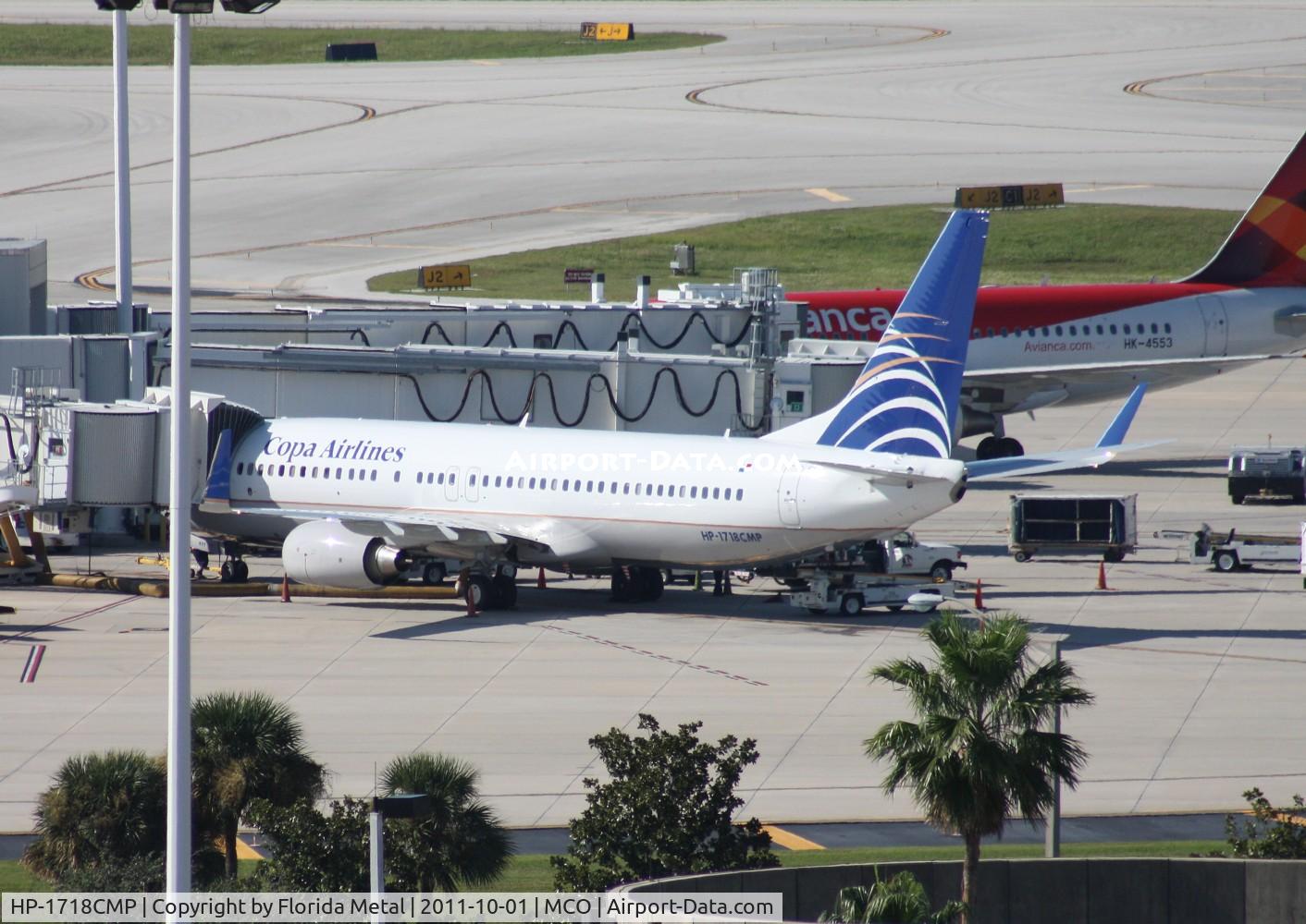 HP-1718CMP, 2011 Boeing 737-8V3 C/N 38139, Copa 737-800