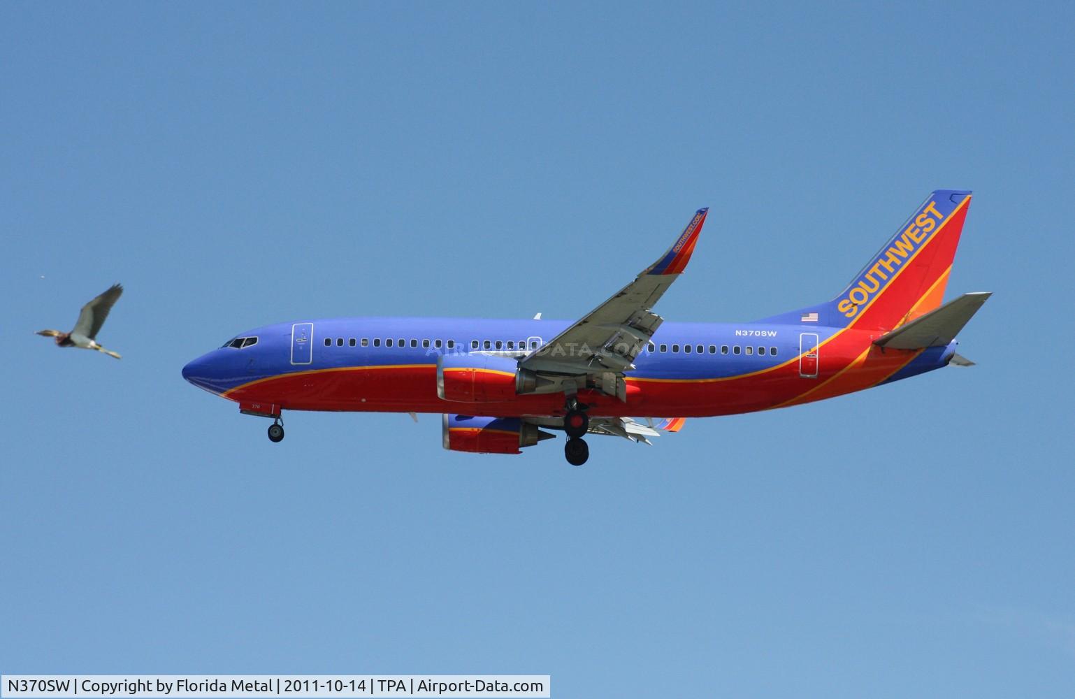 N370SW, 1993 Boeing 737-3H4 C/N 26597, Southwest 737