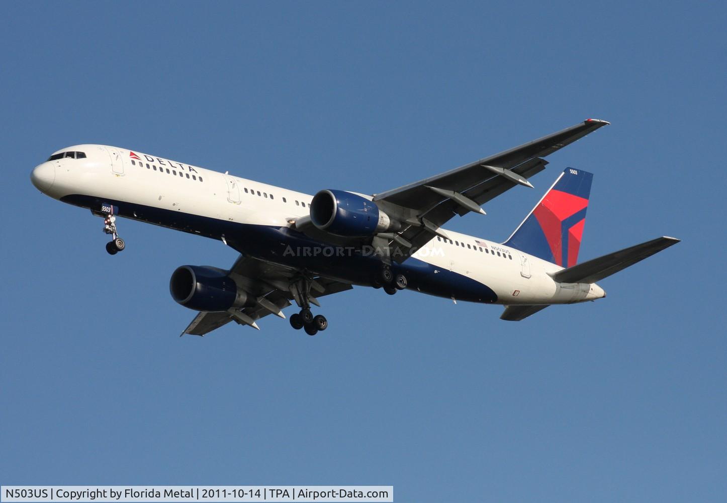N503US, 1985 Boeing 757-251 C/N 23192, Delta 757
