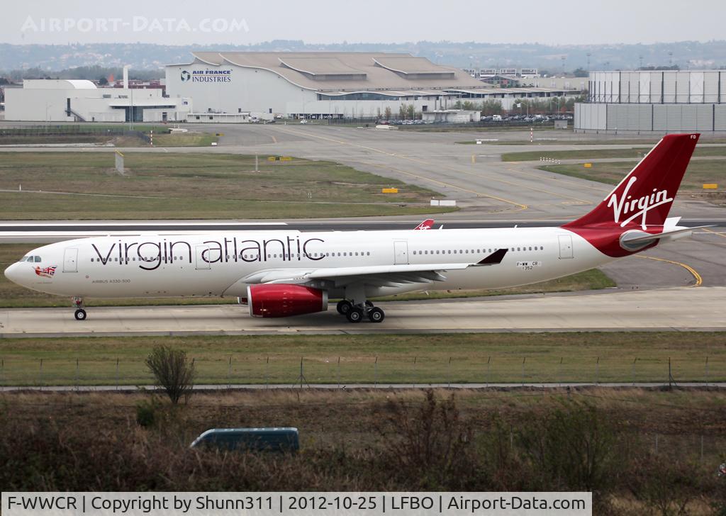 F-WWCR, 2012 Airbus A330-343X C/N 1352, C/n 1352 - To be G-VUFO