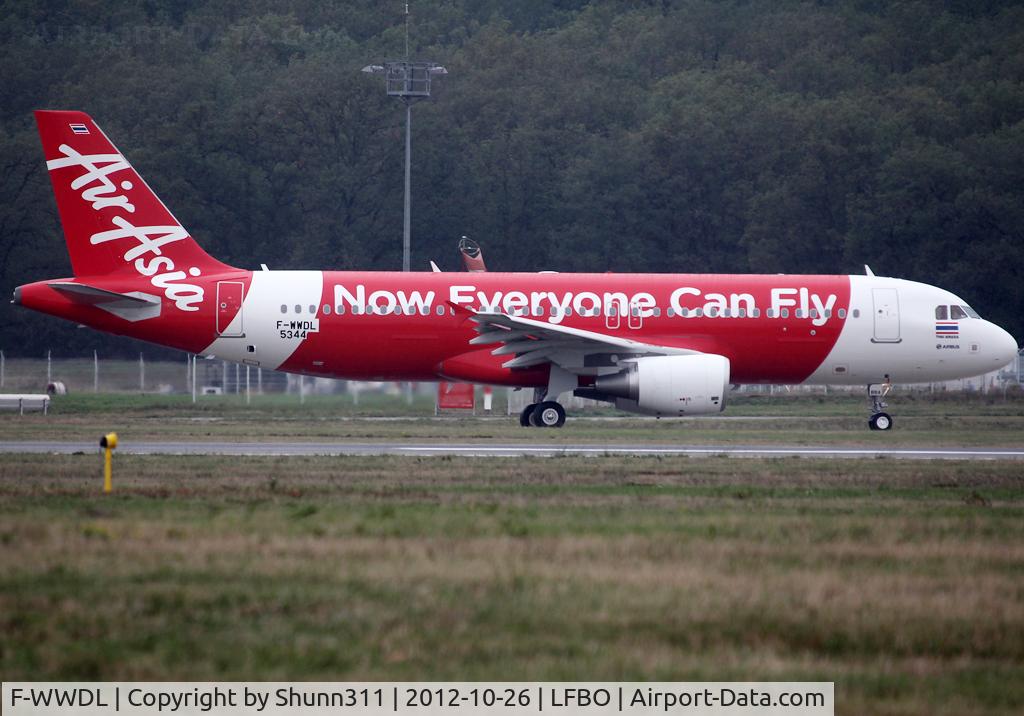 F-WWDL, 2012 Airbus A320-214 C/N 5344, C/n 5344 - To be HS-BBA