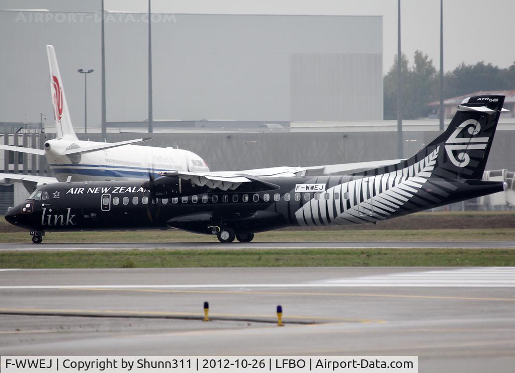 F-WWEJ, 2012 ATR 72-600 (72-212A) C/N 1051, C/n 1051 - To be ZK-MVA