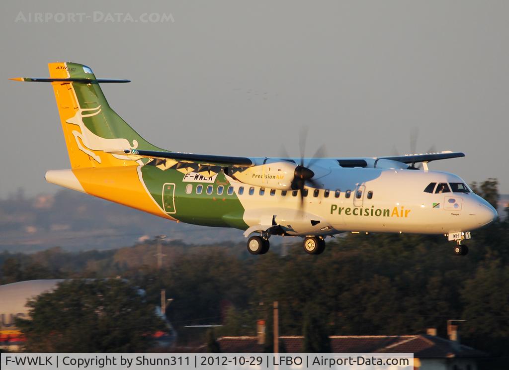 F-WWLK, 2012 ATR 42-600 C/N 1001, C/n 1001 - To be 5H-PWH