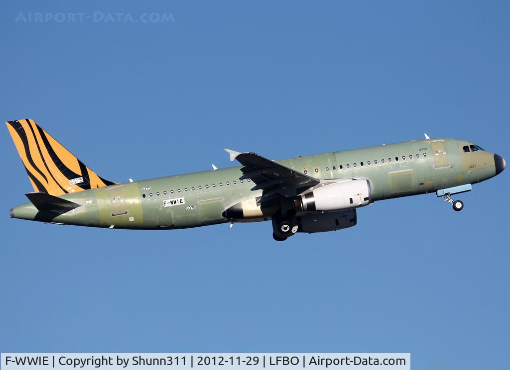 F-WWIE, 2012 Airbus A320-232 C/N 5375, C/n 5375 - For Tiger Mandala