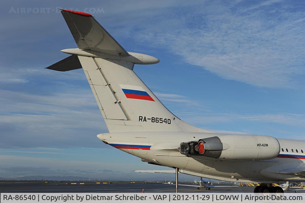RA-86540, 1985 Ilyushin Il-62M C/N 3546548, Rossija Ilyushin 62