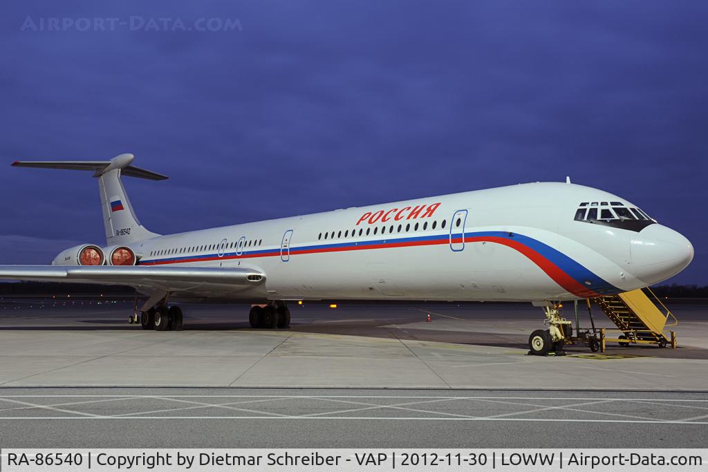 RA-86540, 1985 Ilyushin Il-62M C/N 3546548, Rossija Ilyushin 62