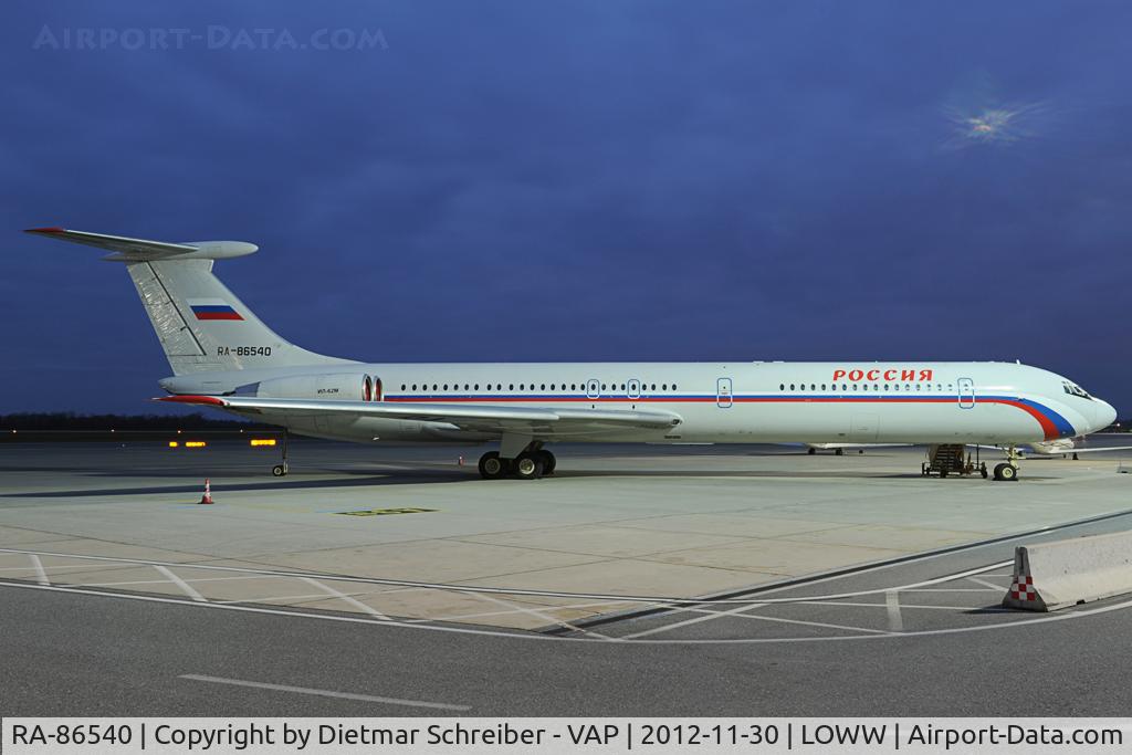 RA-86540, 1985 Ilyushin Il-62M C/N 3546548, Rossija Ilyushin 62