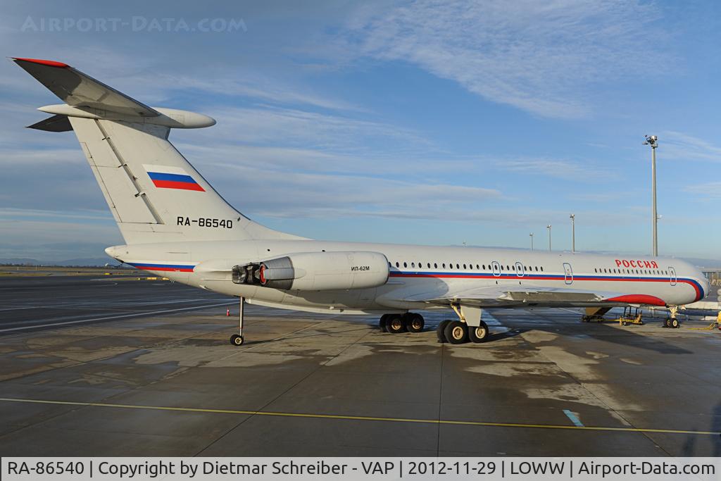 RA-86540, 1985 Ilyushin Il-62M C/N 3546548, Rossija Ilyushin 62