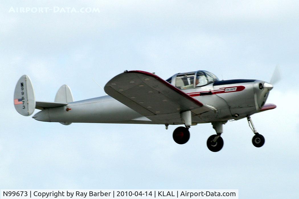 N99673, 1946 Erco 415C Ercoupe C/N 2296, Erco 415C Ercoupe [2296] Lakeland-Linder~N 14/04/2010