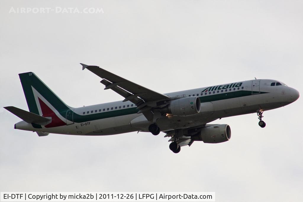 EI-DTF, 2009 Airbus A320-216 C/N 3906, Landing