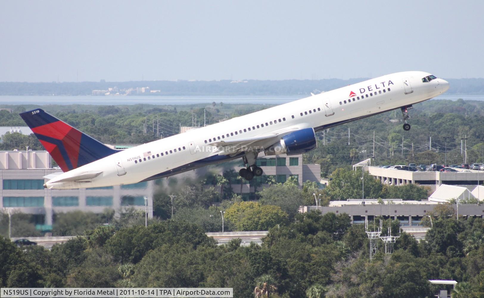 N519US, 1986 Boeing 757-251 C/N 23207, Delta 757-200