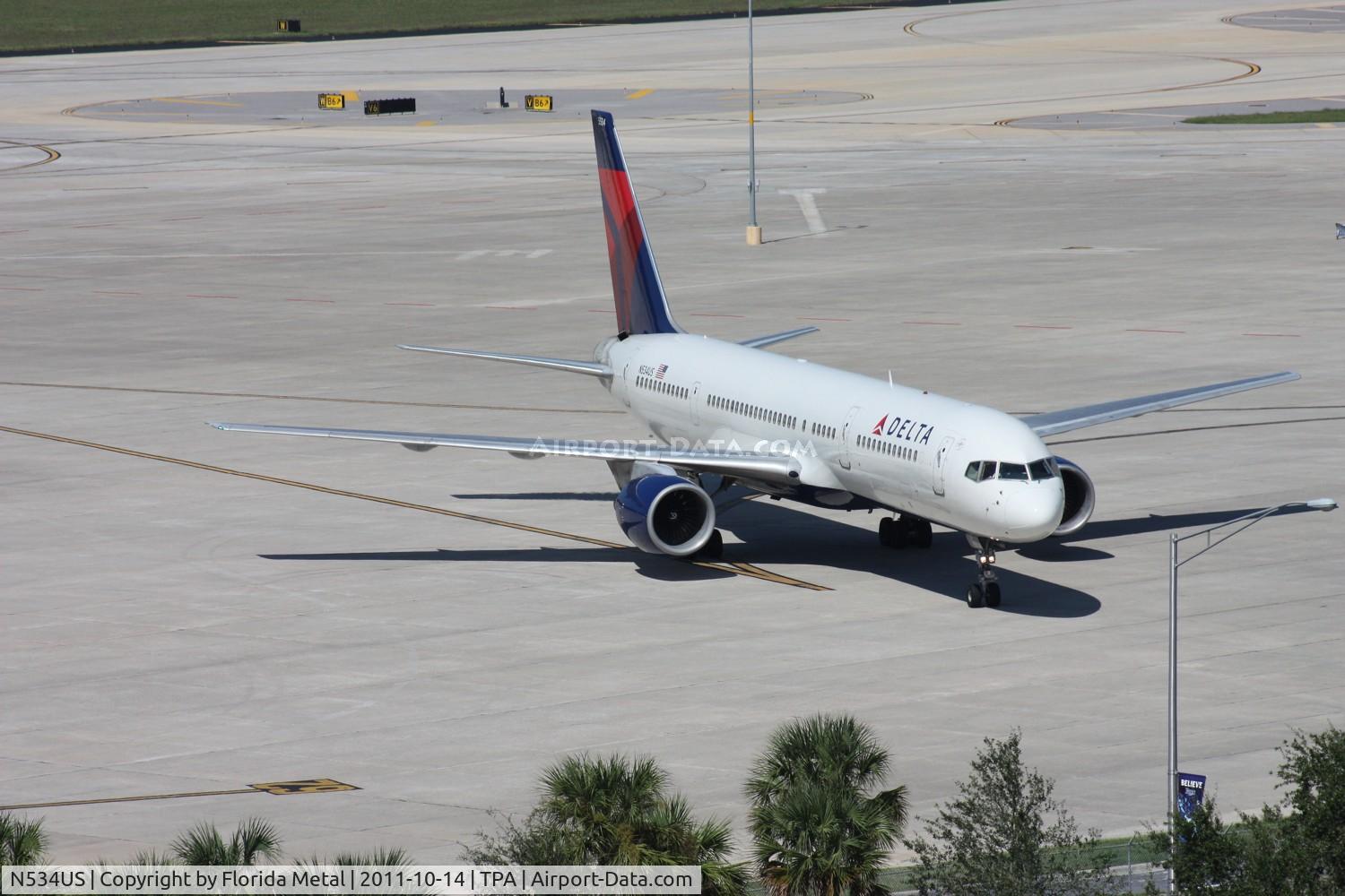 N534US, 1988 Boeing 757-251 C/N 24265, Delta 757-200