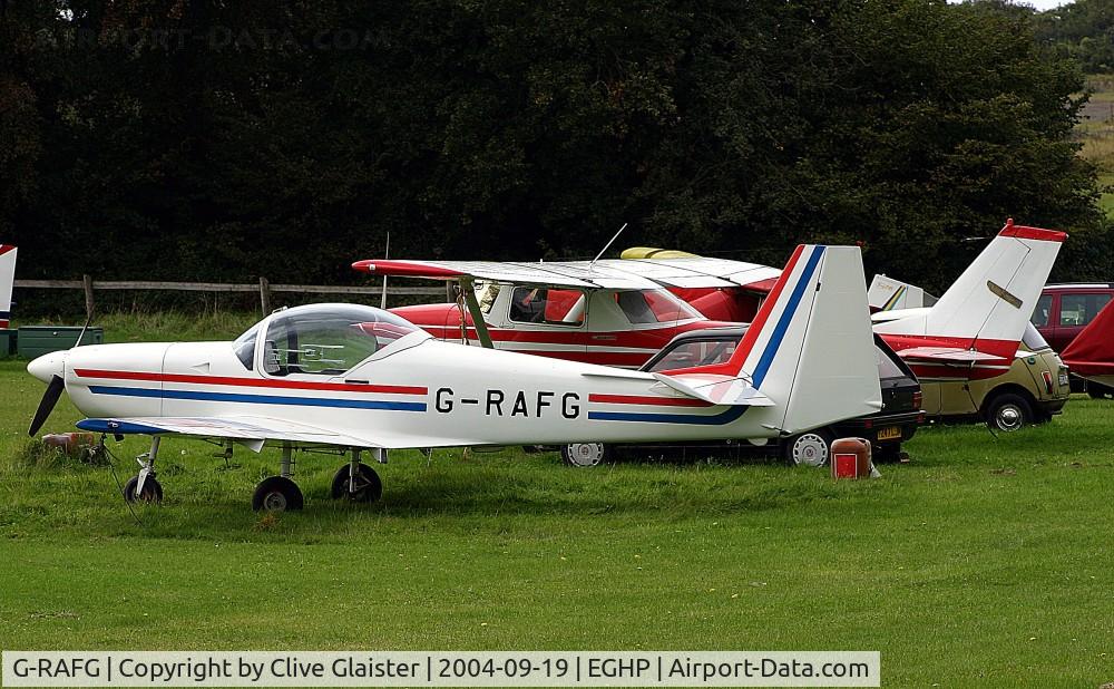 G-RAFG, 1989 Slingsby T-67C Firefly C/N 2076, Once a trustee of, BBC Club in January 1995 until September 1997 and currently in private hands since July 2010.
