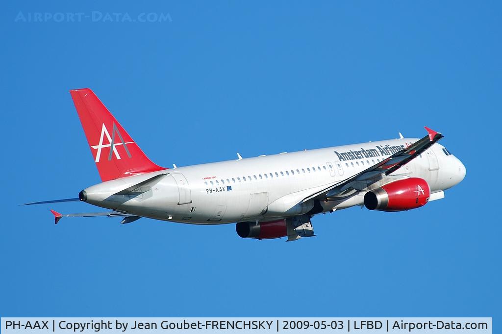 PH-AAX, 1993 Airbus A320-231 C/N 430, take off runway 05
