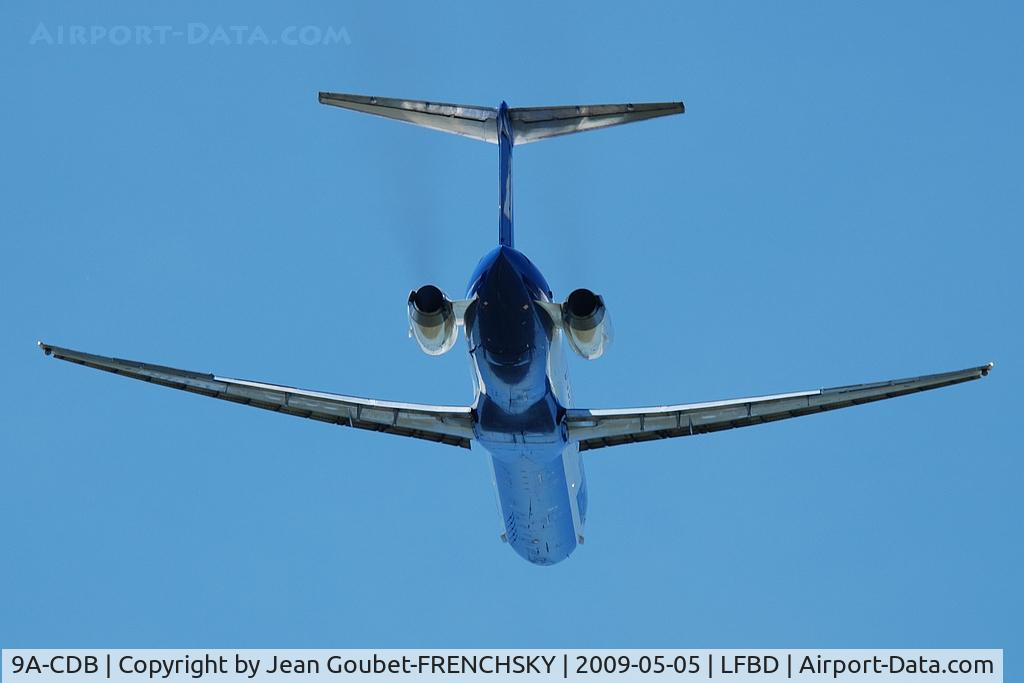 9A-CDB, 1991 McDonnell Douglas MD-83 (DC-9-83) C/N 49986, Dubrovnik Airline 