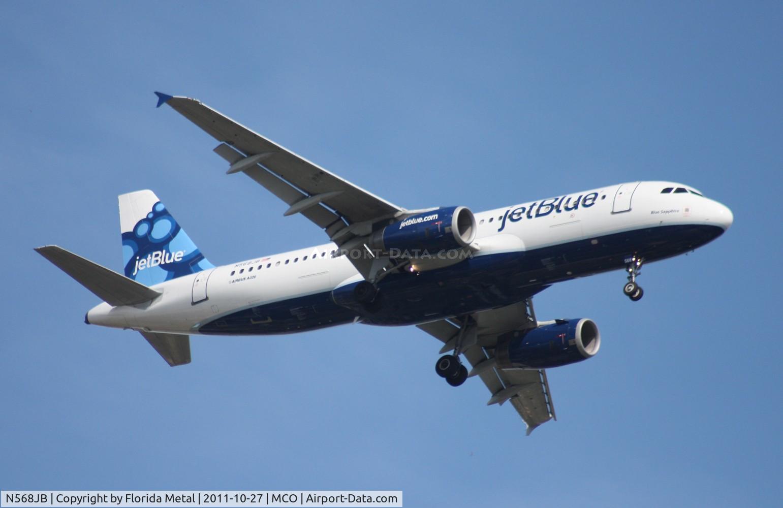 N568JB, 2003 Airbus A320-232 C/N 2063, Jet Blue A320