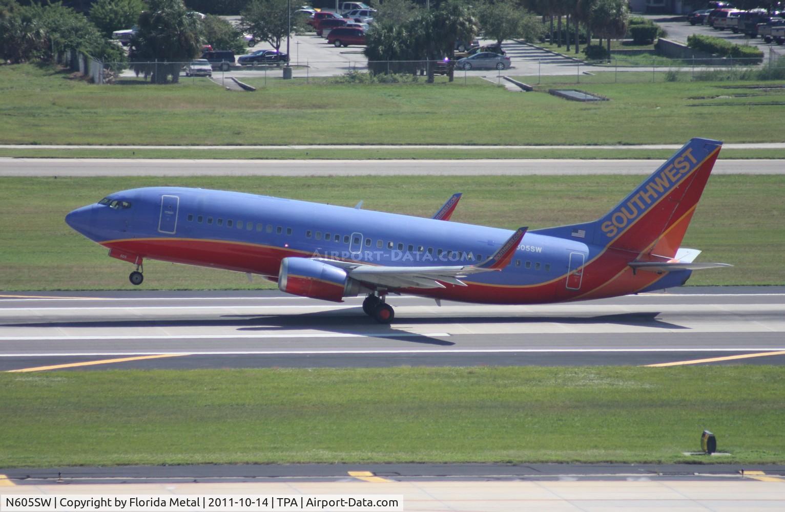 N605SW, 1995 Boeing 737-3H4 C/N 27956, Southwest 737