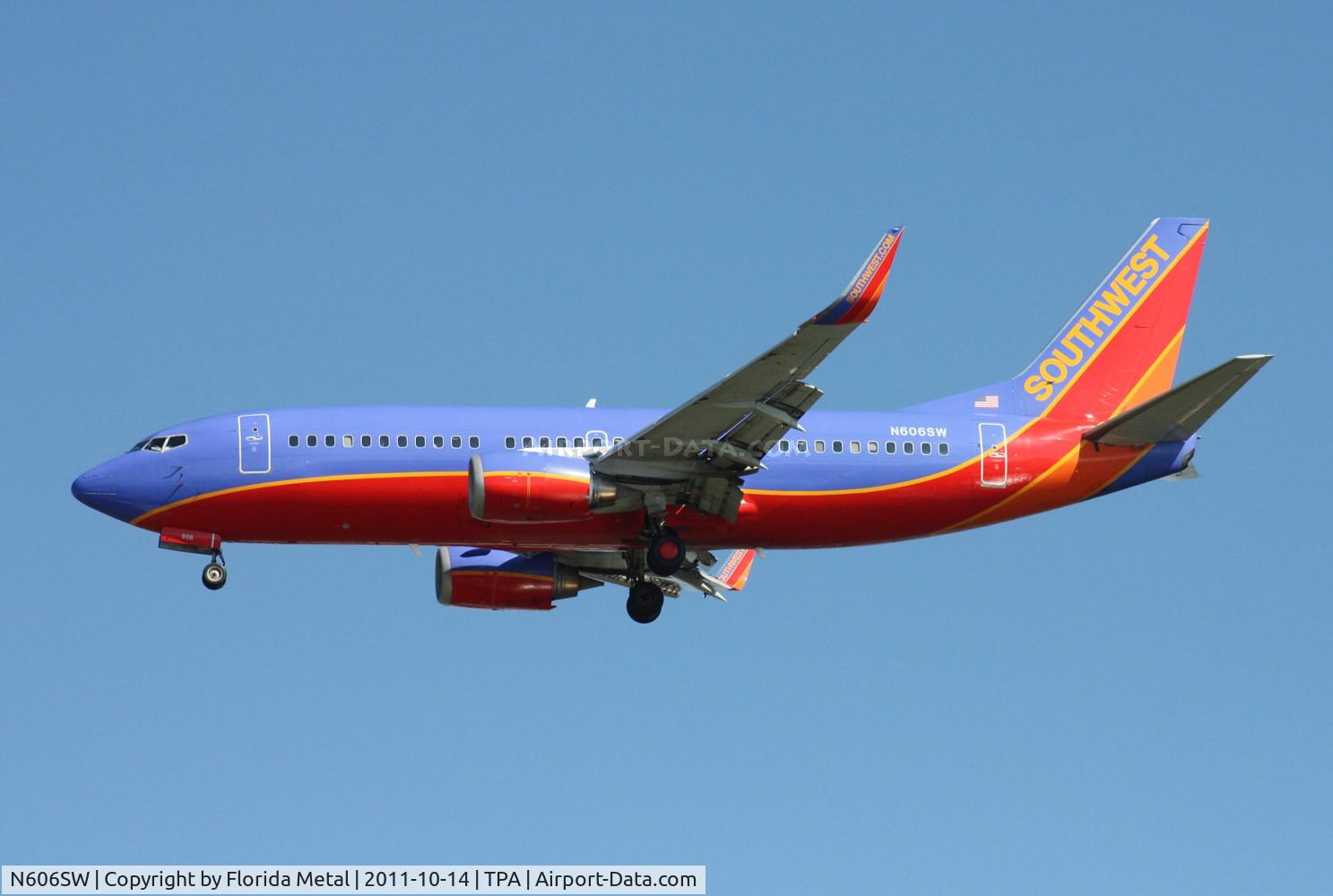 N606SW, 1995 Boeing 737-3H4 C/N 27926, Southwest 737