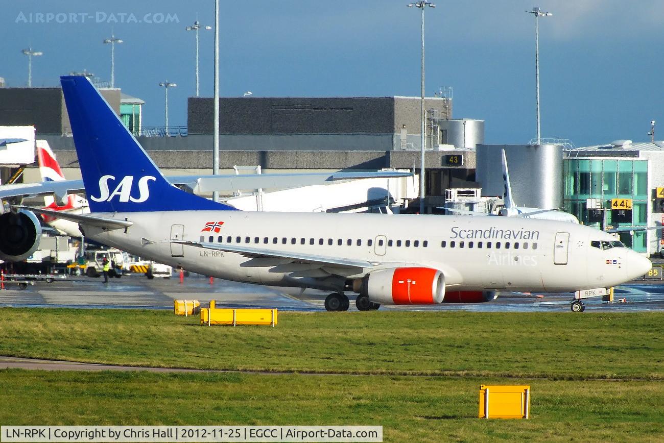 LN-RPK, 2000 Boeing 737-783 C/N 28317, SAS Scandinavian Airlines