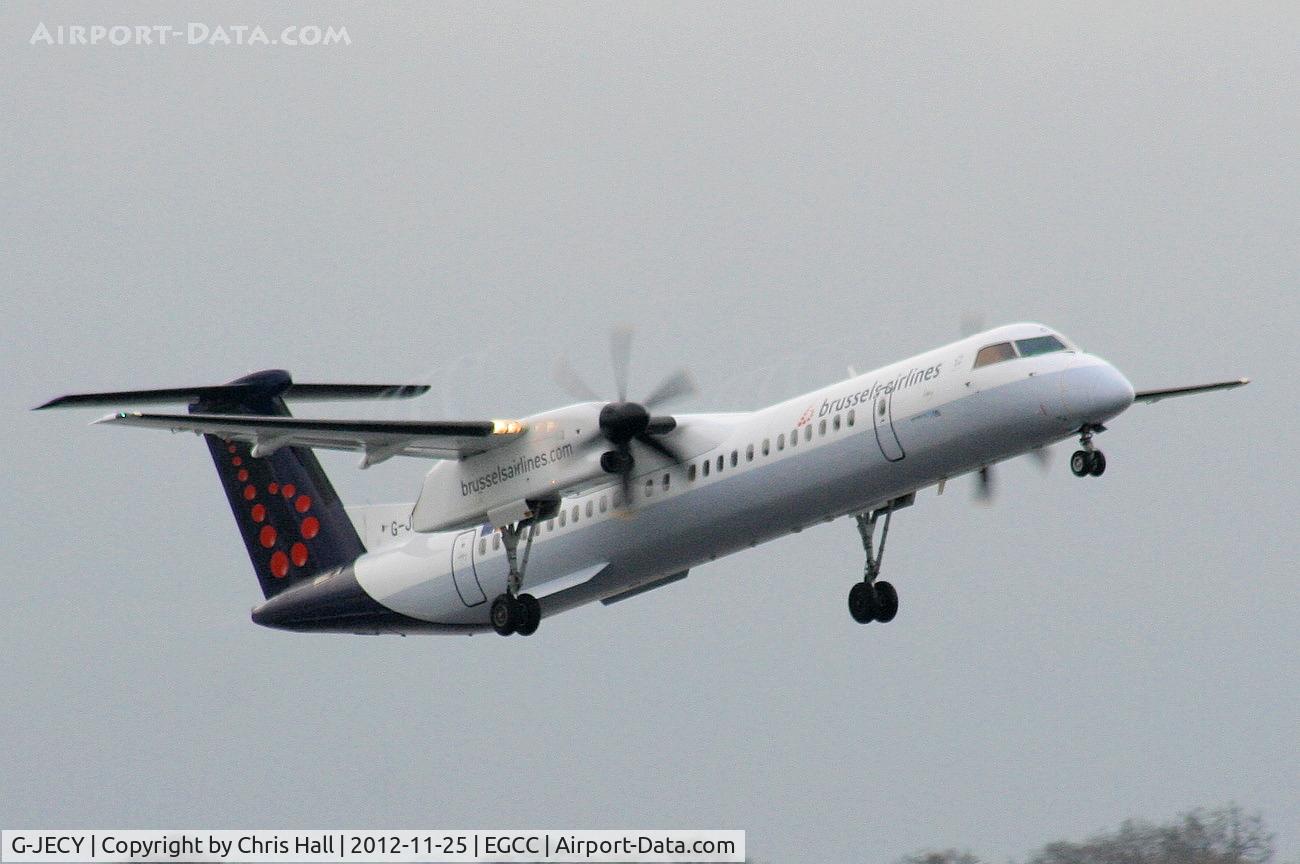 G-JECY, 2007 De Havilland Canada DHC-8-402Q Dash 8 C/N 4157, Brussels Airlines