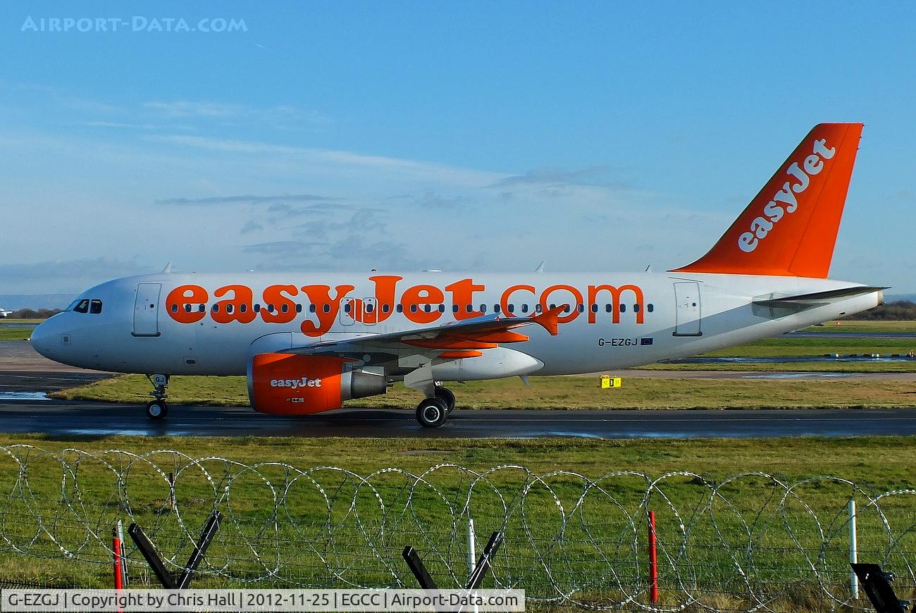 G-EZGJ, 2011 Airbus A319-111 C/N 4705, easyJet