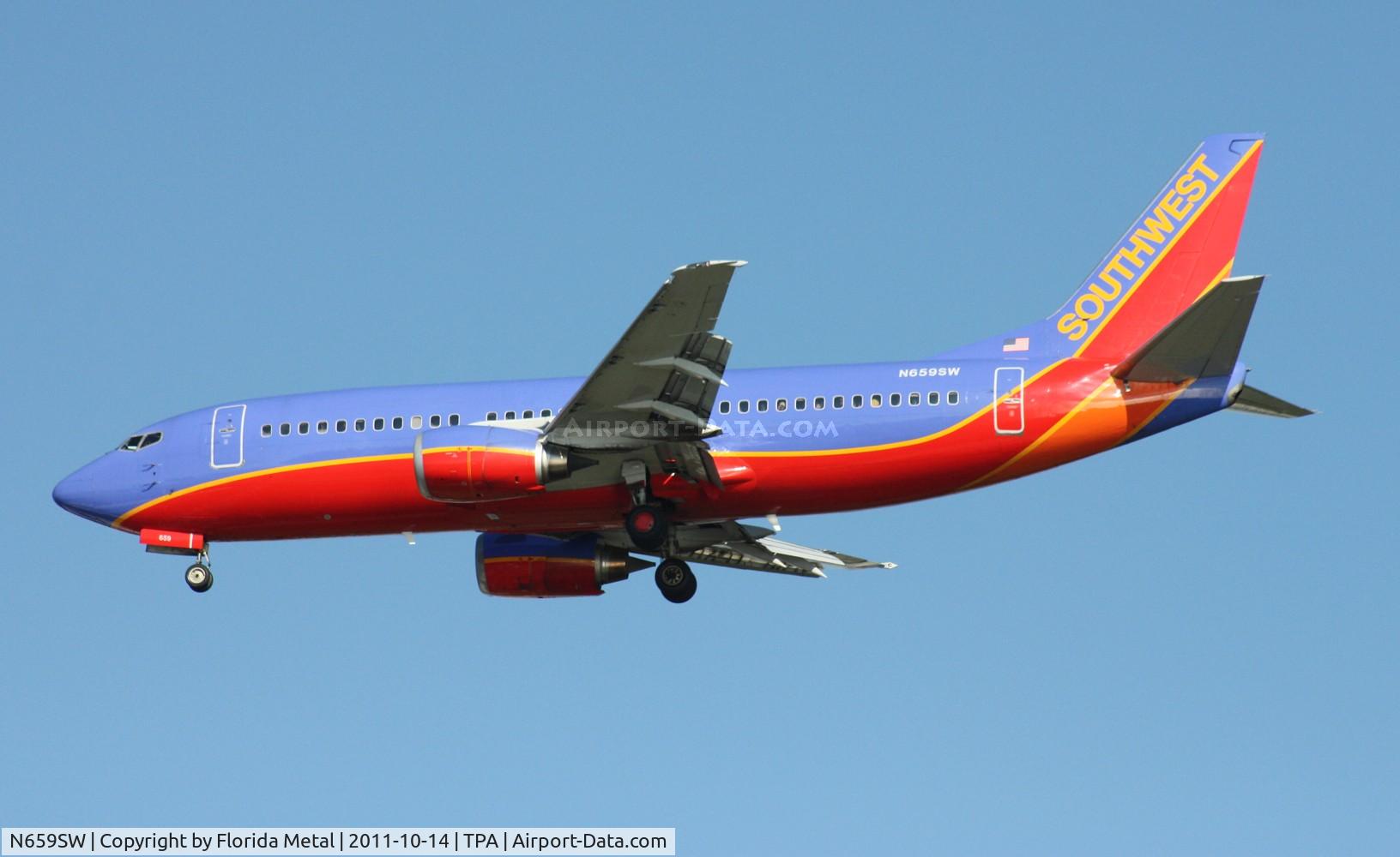 N659SW, 1985 Boeing 737-301 C/N 23229, Southwest 737