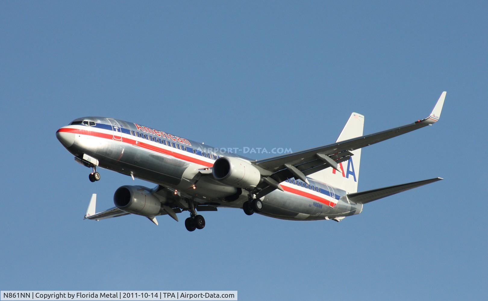 N861NN, 2010 Boeing 737-823 C/N 31109, American 737-800
