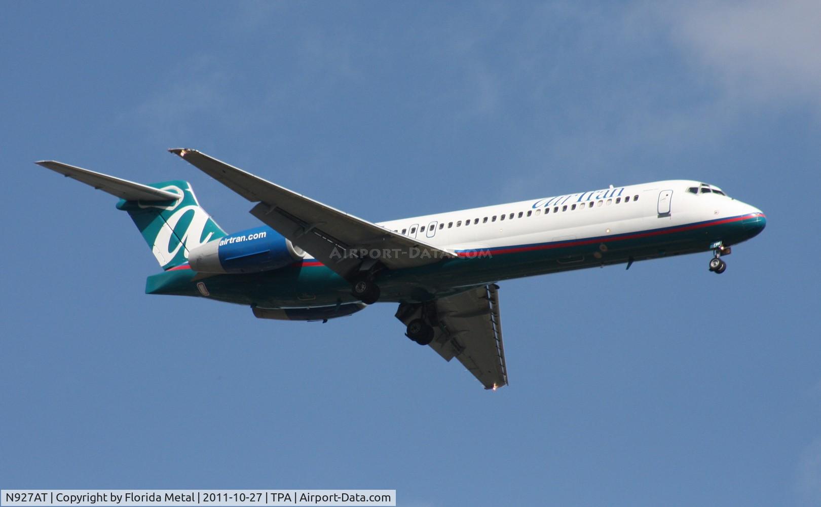 N927AT, 2000 Boeing 717-200 C/N 55077, Air Tran 717