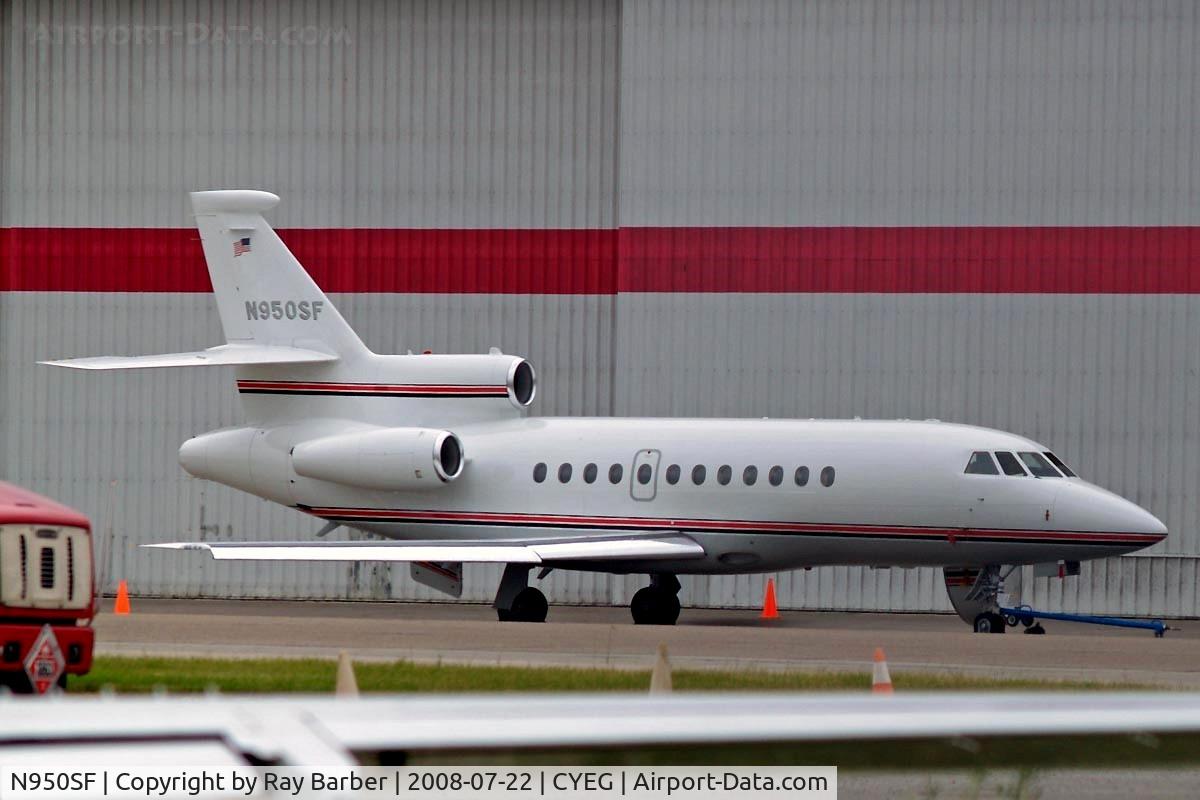 N950SF, 1988 Dassault-Breguet Falcon 900 C/N 50, Dassault Falcon 900 [50] Edmonton Int~C 22/07/2008