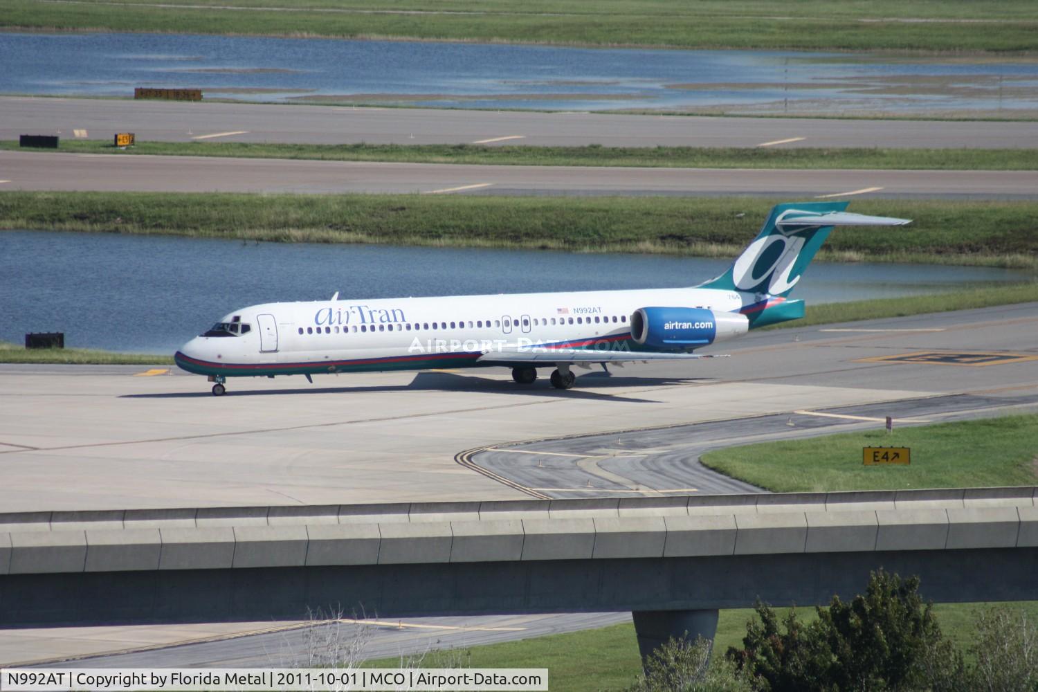 N992AT, 2002 Boeing 717-200 C/N 55136, Air Tran 717