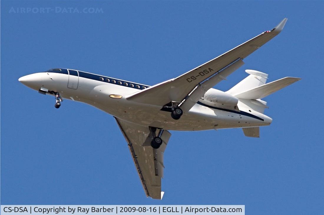 CS-DSA, 2007 Dassault Falcon 7X C/N 030, CS-DSA  Dassault Falcon 7X [30] Home~G 16/08/2009