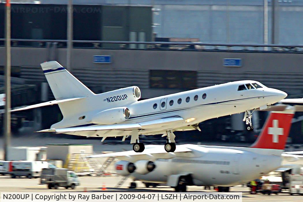 N200UP, 1981 Dassault Falcon 50 C/N 55, Dassault Falcon 50 [55] Zurich~HB 07/04/2009