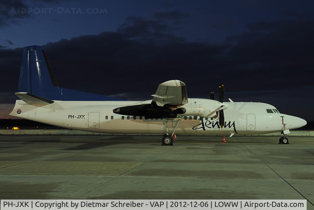 PH-JXK, 1991 Fokker 50 C/N 20233, Denim Air Fokker 50