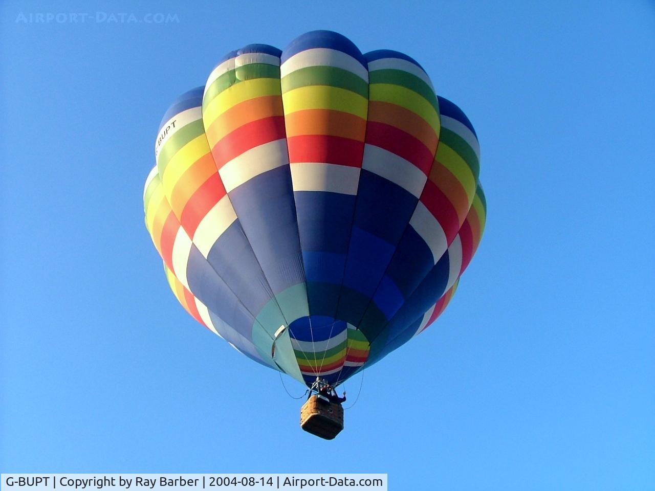 G-BUPT, 1993 Cameron Balloons O-105 C/N 2960, Cameron O-105 HAFB [2960] Ashton Court~ G 14/08/2004