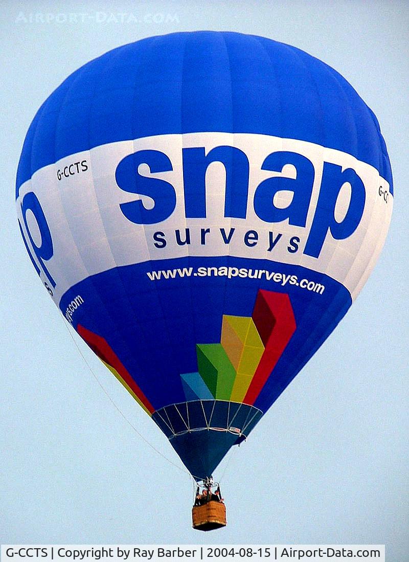 G-CCTS, 2004 Cameron Balloons Z-120 C/N 10570, Cameron Z-120 HAFB [10570] Ashton Court~ G 15/08/2004