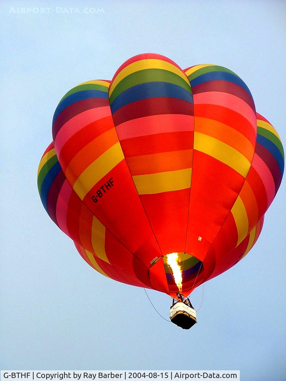 G-BTHF, 1991 Cameron Balloons V-90 C/N 2543, Cameron V-90 HAFB [2543] Ashton Court~ G 15/08/2004