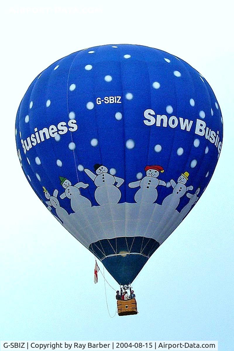 G-SBIZ, 2002 Cameron Balloons Z-90 C/N 10348, Cameron Z-90 HAFB [10348] Ashton Court~ G 15/08/2004