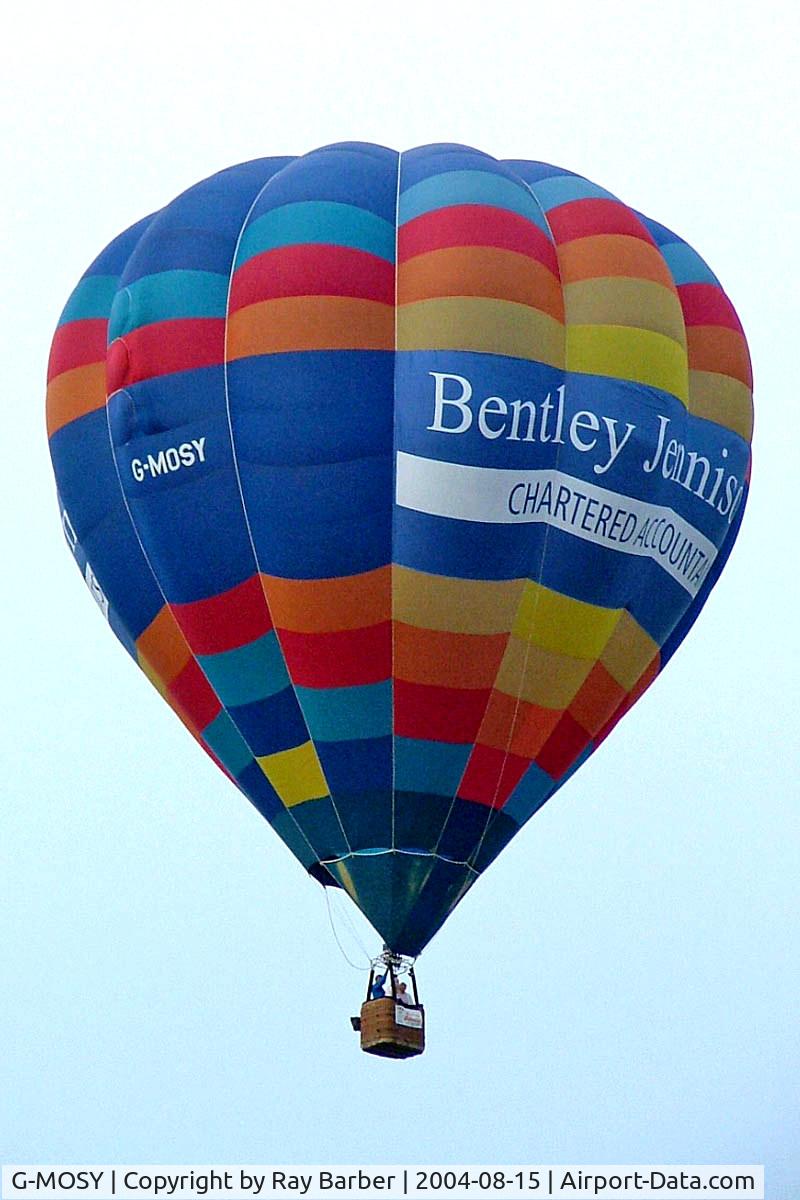 G-MOSY, 1990 Cameron Balloons O-84 C/N 2315, Cameron O-84 HAFB [2315] Ashton Court~G 15/08/2004