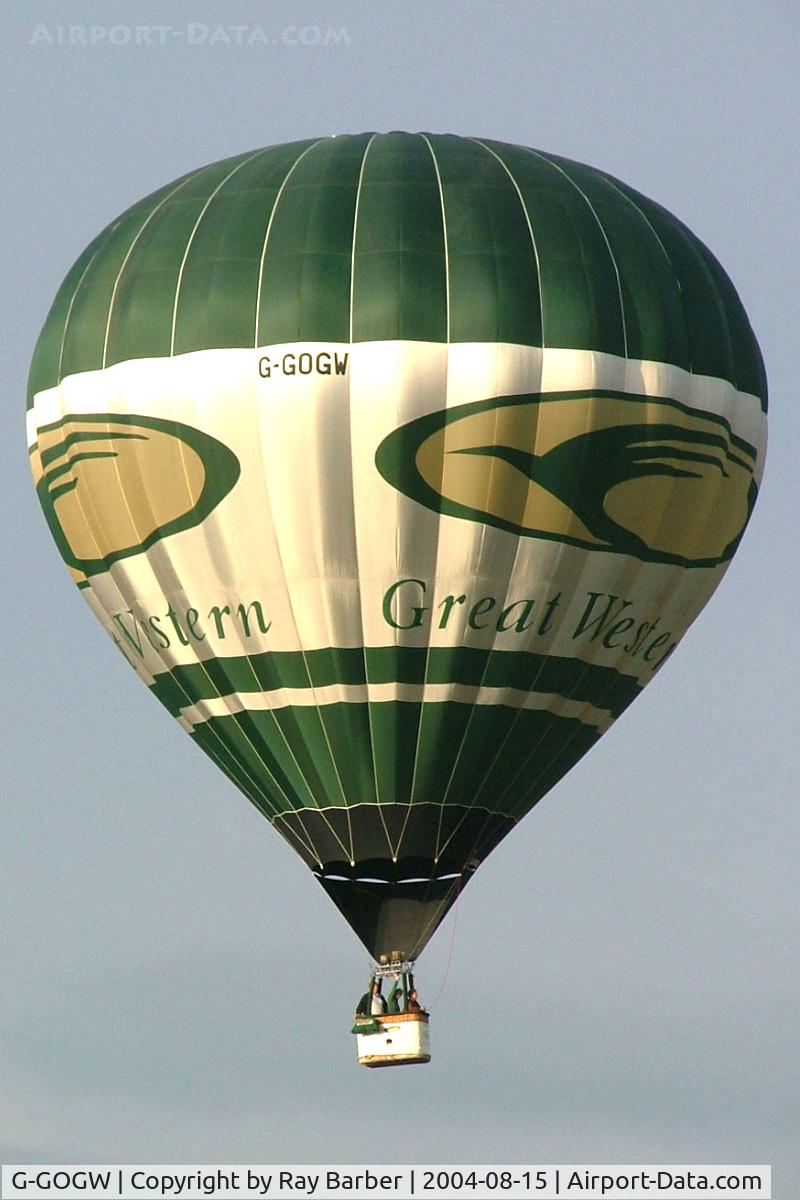 G-GOGW, 1994 Cameron Balloons N-90 C/N 3304, Cameron N-90 HAFB [3304] Ashton Court~G 15/08/2004