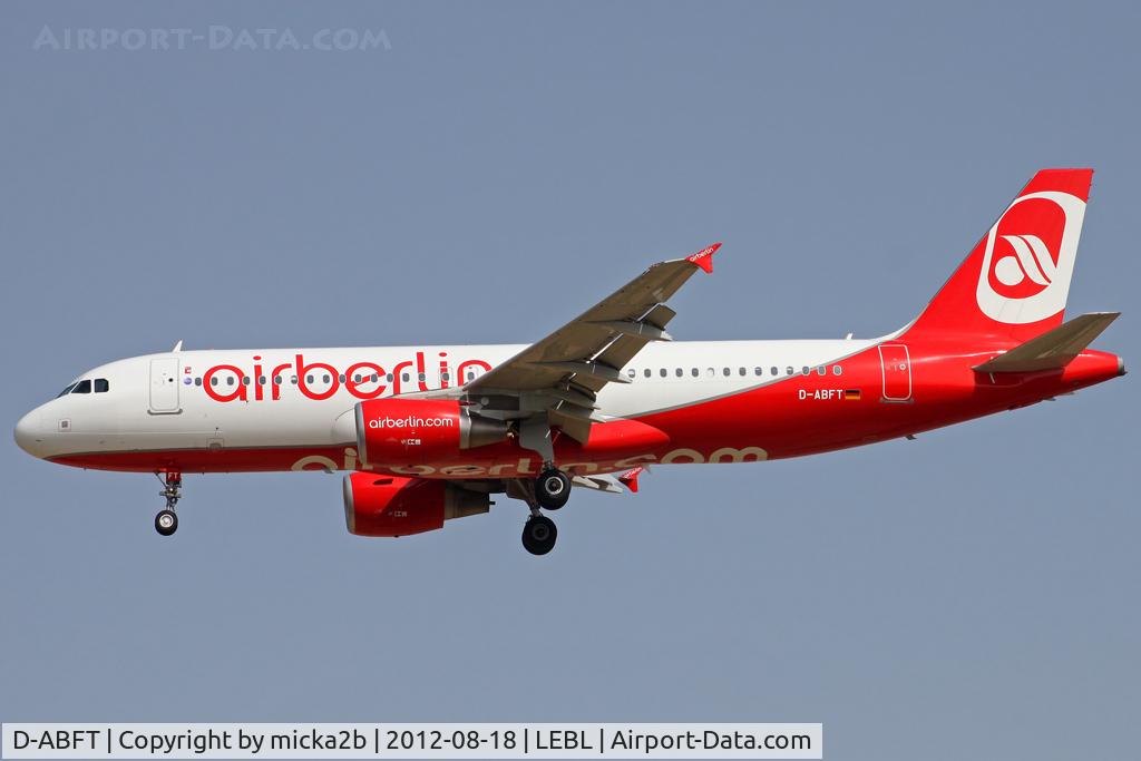 D-ABFT, 2011 Airbus A320-214 C/N 4674, Landing