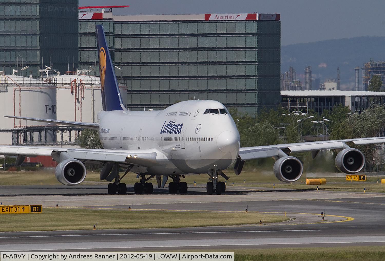 D-ABVY, 2000 Boeing 747-430 C/N 29869, Lufthansa Boeing 747