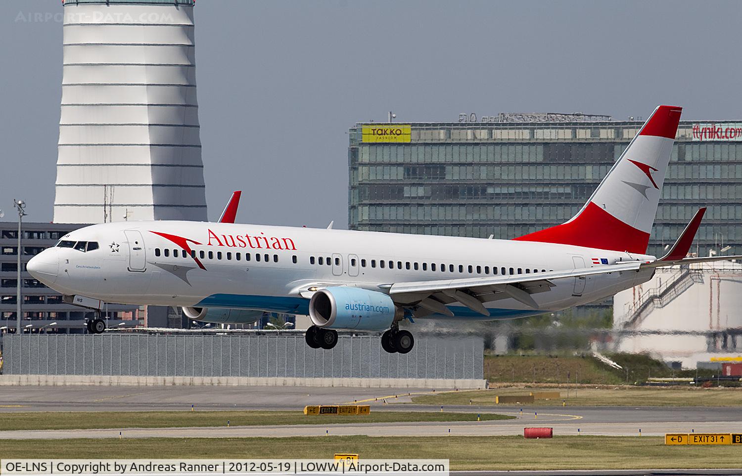 OE-LNS, 2005 Boeing 737-8Z9 C/N 34262, Austrian Airlines Boeing 737